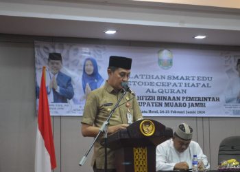 PJ Bupati Muaro Jambi dan Sekda Hadiri Pelatihan Smartedu Metode Cepat Hapal Al-Quran