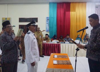 PJ Bupati Muaro Jambi Lantik kepala Desa Sungai Terap