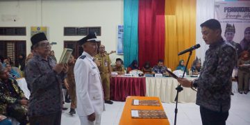 PJ Bupati Muaro Jambi Lantik kepala Desa Sungai Terap