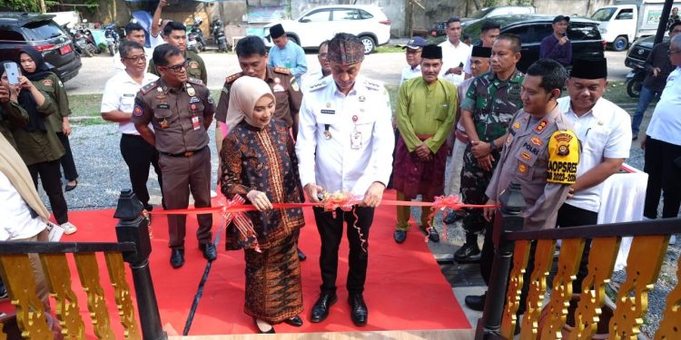 Pj Bupati Resmikan Pembangunan Berbagai Proyek Strategis Pemkab Muaro Jambi Tahun Anggaran 2023