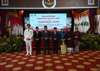 Lantik Pj. Bupati Tebo, Gubernur Al Haris Tekankan Jaga dan Kawal Pelaksanaan Pilkada 2024