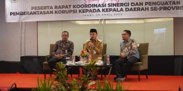 Al Haris: Pemprov Jambi dan Kabupaten/Kota Butuh Pembinaan KPK