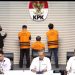 KPK Tahan Tiga Tersangka Kasus Korupsi Pengadaan Lahan Hak Guna Usaha PTPN XI