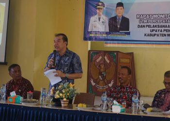 Pj Bupati Merangin Buka Rakor Monev Kinerja Tim Percepatan Penurunan Stunting 2024 