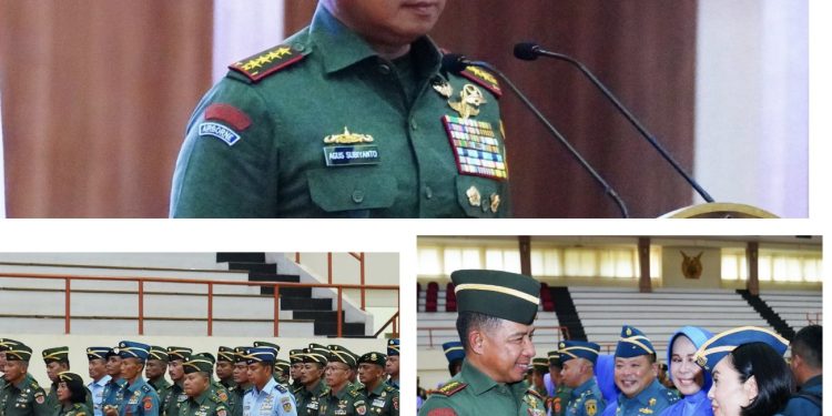 Panglima TNI Pimpin Acara Laporan Korps Kenaikan Pangkat 75 Perwira Tinggi TNI