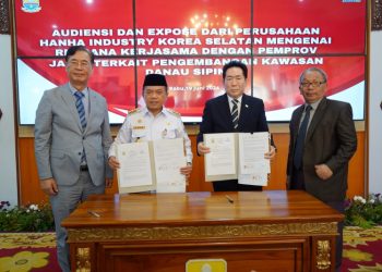 Gubernur Al Haris Harap Dengan Adanya Investor dari Korea Selatan, Kawasan Danau Sipin Akan Jadi Pariwisata Berbasis Lingkungan Hidup