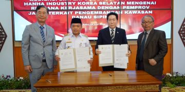 Gubernur Al Haris Harap Dengan Adanya Investor dari Korea Selatan, Kawasan Danau Sipin Akan Jadi Pariwisata Berbasis Lingkungan Hidup