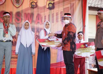 Sekda Muaro Jambi Hadiri HUT Bhayangkara ke 78
