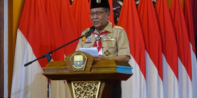 Wagub Sani : Pramuka Miliki Peran yang Sangat Strategis