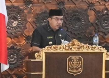 DPRD Merangin Gelar Rapat Paripurna, Pj Bupati H Mukti  Sampaikan Ranperda Pertanggungjawaban APBD 2023 
