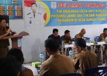 Tiga Desa di Kabupaten Merangin  Ikuti Observasi Desa Anti Korupsi