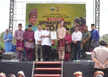 Pemkab Muaro Jambi Terima Penghargaan Rekor Museum Rekor Indonesia (MURI)