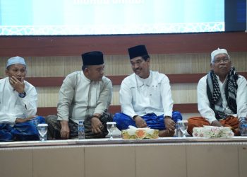 Pj Bupati Raden Najmi Bersama Sekda Hadiri Acara Doa Bersama
