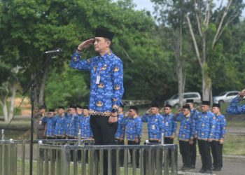 Pj Bupati Bachyuni Deliansyah Pimpin Upacara Hari Kesadaran Nasional