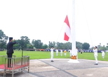 Pj Bupati Raden Najmi Pimpin Upacara Peringatan Hari Lahir Pancasila