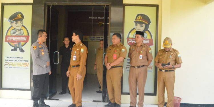 Pj Bupati Muaro Jambi Bersama Sekda Berkunjung dan Silaturahmi Ke Kapolres Muaro Jambi