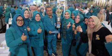 Ketua TP PKK Muaro Jambi Hadiri Penutupan Jambore PKK se- Provinsi Jambi