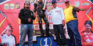 Pj Bupati Raden Najmi Dampingi Gubernur Tutup Kejuaraan Balap Motor Jambi Fun Race Tahun 2024