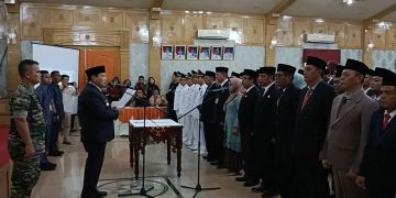 Pj Bupati Sarolangun Bachril Bakri Melantik Jabatan Eselon II,III dan IV
