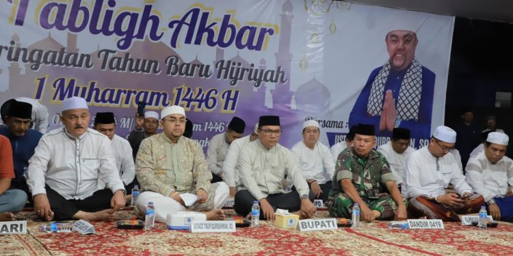 Pemkab Tanjab Barat Gelar Tabligh Akbar di Tahun Baru Islam 1446 H, Ajak Masyarakat Bermuhasabah
