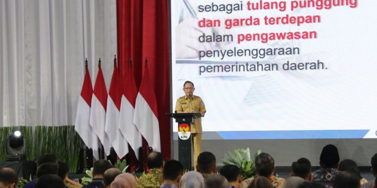 Kemendagri, KPK dan BPKP Tandatangani Surat Edaran Bersama Perkuat APIP Berantas Praktik Korupsi di Pemerintah Daerah