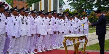 Pj Bupati Merangin Kukuhkan 181 Kades, Masa Jabatan Diperpanjang Dua Tahun