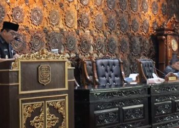 DPRD Merangin Gelar Sidang Paripurna dengarkan Pj Bupati Sampaikan KUA PPAS 2025