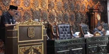 DPRD Merangin Gelar Sidang Paripurna dengarkan Pj Bupati Sampaikan KUA PPAS 2025