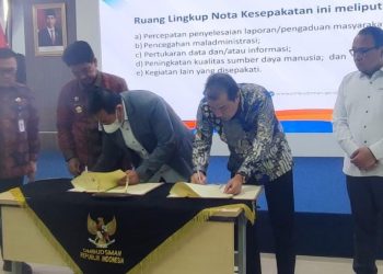 Pemerintah Kabupaten Merangin MoU dengan Ombudsman RI Tingkatkan Pelayanan Publik