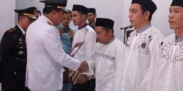 Pj Bupati Merangin Serahkan Remisi ke 255 Napi di Lapas Kelas II B Bangko, 5 orang Bebas