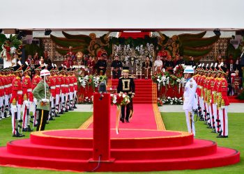 Panglima TNI Hadiri Upacara Peringatan Hari Ulang Tahun RI ke-79, di Ibu Kota Nusantara