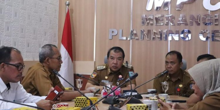 Pj Bupati H Mukti : Inflasi Merangin Masih Terjaga, IPH Diangka -1.110