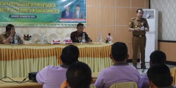 Pj Bupati Merangin Ajak Sekretaris Desa Kelola Administrasi Sebaik Mungkin
