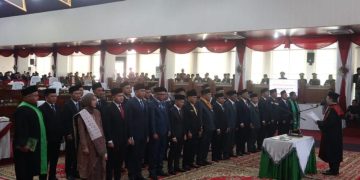 35 Orang Anggota DPRD Merangin 2024-2029  Diambil Sumpah dan Janji