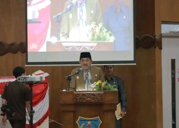Bupati Anwar Sadat Hadiri Pelantikan 35 Anggota DPRD Tanjab Barat Periode 2024-2029
