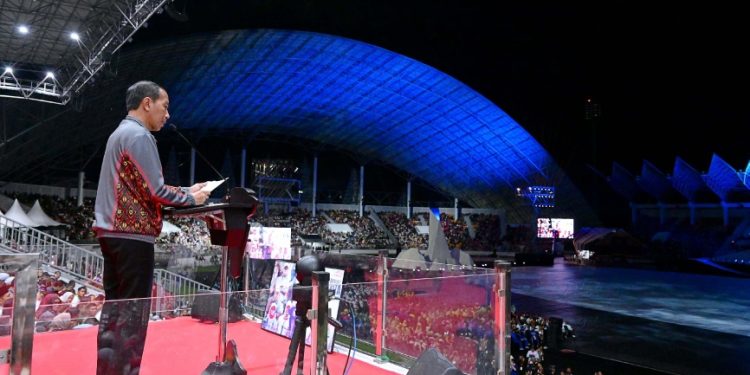 Presiden Jokowi Buka PON XXI Minta Pegang Teguh Sportivitas dan Fair Play
