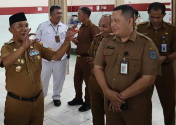 Pj Bupati  Merangin Jangcik Sidak ke RSUD Kol Abundjani Minta Pasien BPJS dilayani Sama Pasien Umum 