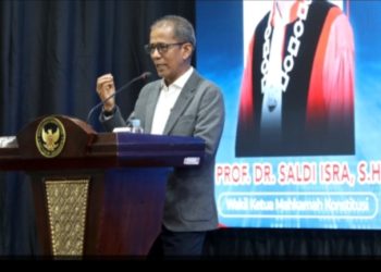 Wakil Ketua MK Saldi Isra: Bawaslu Mitra Strategis MK dalam Penyelesaian Sengketa Pilkada