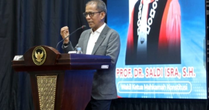 Wakil Ketua MK Saldi Isra: Bawaslu Mitra Strategis MK dalam Penyelesaian Sengketa Pilkada