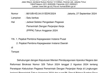 Pendaftaran PPPK 2024 Sudah Dibuka dibagi 2 Gelombang, Tahap I mulai 1 Oktober dan Tahap II mulai 1 November 2024