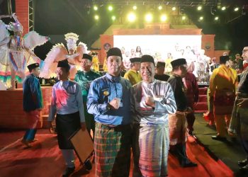 Pjs. Bupati Tanjab Barat Hadiri Malam Puncak Festival Baswara Nuraga Nusantara 2024