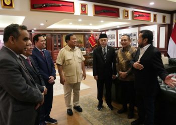 Menhan Prabowo Terima Kunjungan Pimpinan DPD RI, Sinergi Membangun Pertahanan Negara