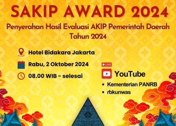 Besok, Kementerian PANRB akan Umumkan Pemerintah Daerah Penerima SAKIP Award 2024
