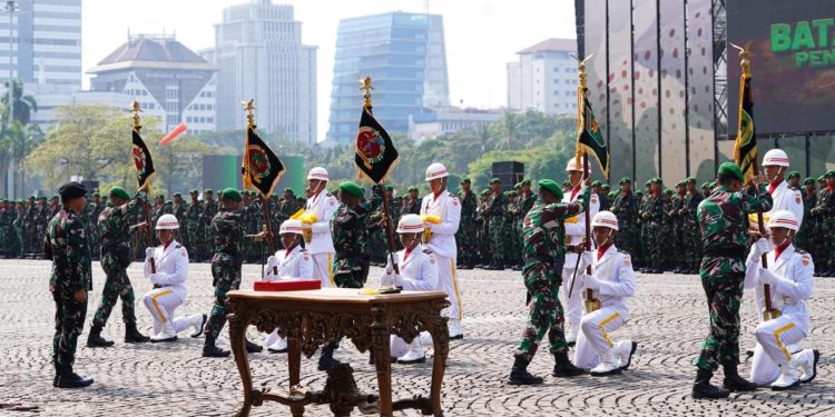 Panglima TNI Resmikan Lima Batalyon Infanteri PDR di Papua