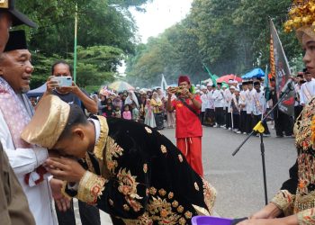 Ribuan Santri ikuti Pawai Hari Santri Nasional 2024 di Kabupaten Merangin