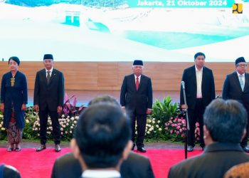 Jabatan Menteri PU dan Menteri Perumahan dan Kawasan Permukiman diserah Terimakan