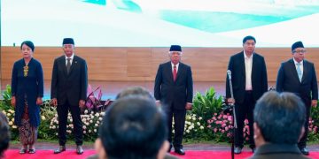 Jabatan Menteri PU dan Menteri Perumahan dan Kawasan Permukiman diserah Terimakan