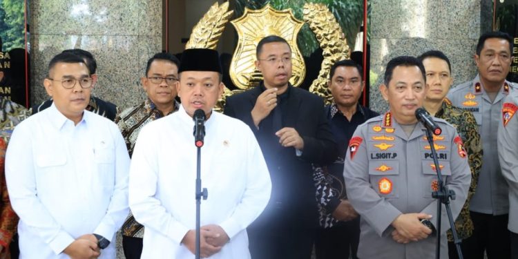 Berkoordinasi dengan  Kapolri, Menteri ATR/BPN Perkuat Kerja Sama untuk Berantas Mafia Tanah