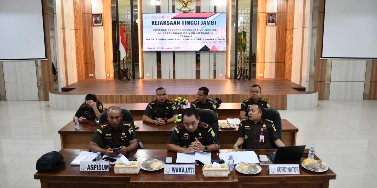 Kejaksaan Agung Setujui Restorative Justice 2 Perkara yang diajukan Kejati Jambi, Kasus di Kejari Merangin dan Batanghari