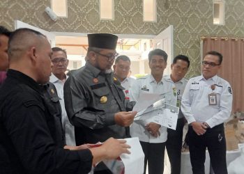 Pjs. Gubernur Sudirman Pantau Persiapan Pilkada Serentak Tahun 2024 di Muaro Jambi